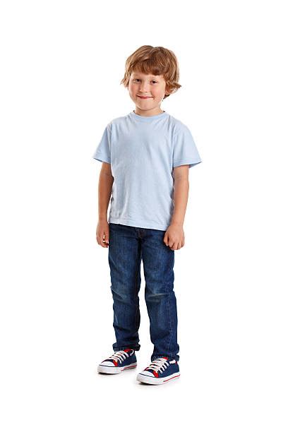 A Pre Teen Child Standing With Hands On Hips Stock Image Colourbox