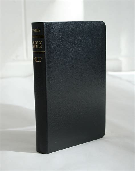 Nlt Compact Bible New Living Translation Black Bonded Leather Free Delivery Uk