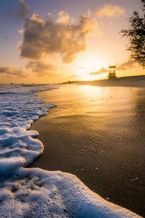 barbados sunset most beautiful beaches beautiful sunset vacation spots vacation ideas