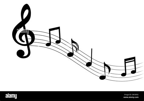 Music Notes Clip Silhouette