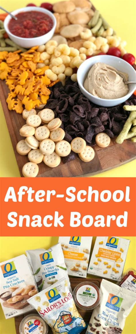 Keeping Snacking Fun With An After School Snack Board Make And Takes