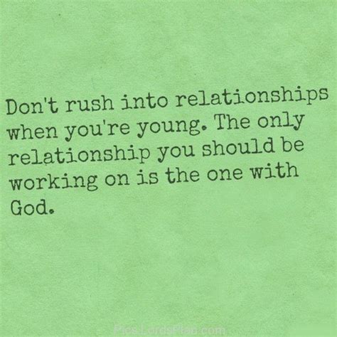 Rushing Into A Relationship Quotes Quotesgram