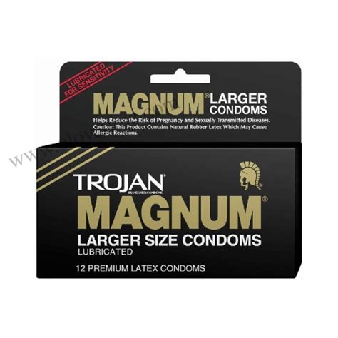 Trojan Magnum Larger Size Condoms Premium Sex Toys