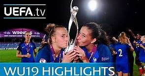 Women's Under-19 final highlights: France 2-1 Spain