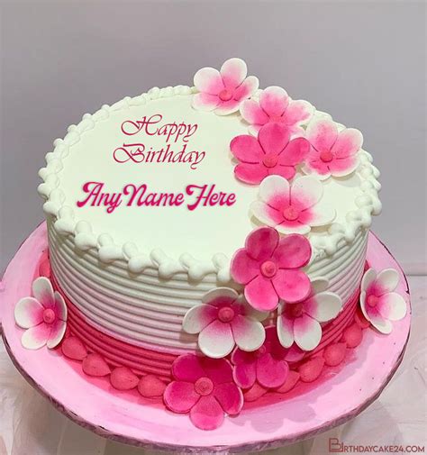Birthday Wishes Cake And Flowers Images Best Flower Site