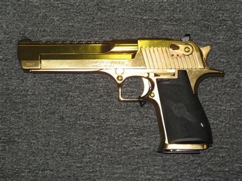 Desert Eagle MK XIX Titanium Gold F For Sale At Gunsamerica Com