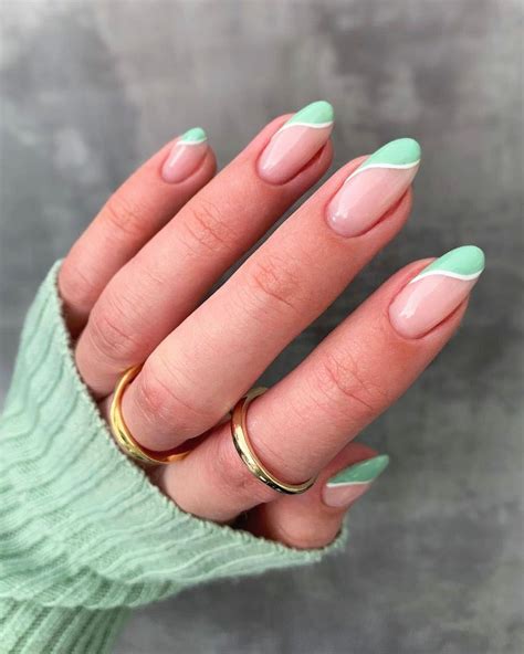 Funky Nail Art Designs Ideas In 2021 Cute Gel Nails Green Nails Chic Nails