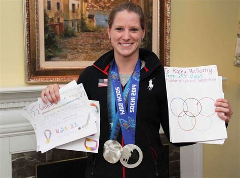 Team Usa Olympic Women S Hockey Gold Medalist Kacey Bellamy To Receive Hometown Welcome In