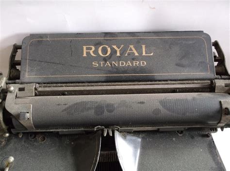 Antique Royal Standard No 1 Typewriter With Glass Keys 1785147520
