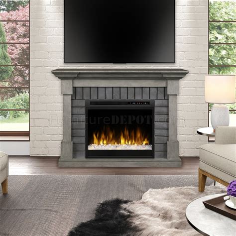 4.8 out of 5 stars. Royce Mantel Electric Fireplace by Dimplex w/Crystals