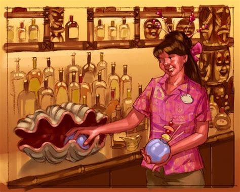 Our favorite disney food bloggers instagram will leave you craving for a disney treat asap! NEW Concept Art for Trader Sams and Polynesian Village ...