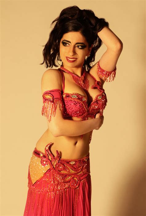 bellydancer lida in a red bellydance costume by turkish designer bella photo by michael baxter