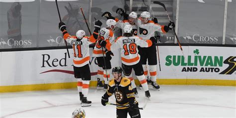 Bruins get some breathing room and other observations from their convincing game 4 win. Bruins vs. Flyers highlights: B's can't come through in OT, lose 3-2 | RSN