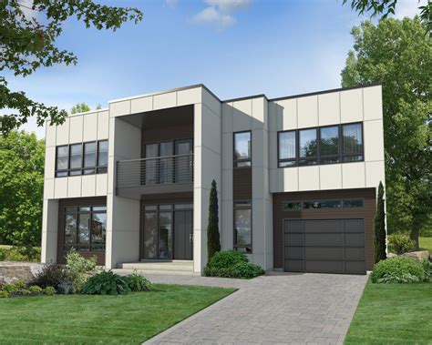 Contemporary Two Story House Plans