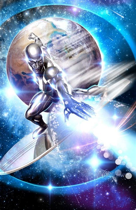 Silver Surfer The Power Cosmic High Quality 11 X 17 Digital Print