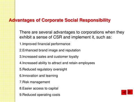 Corporate Social Responsibility Benefits Business Ppt Powerpoint My