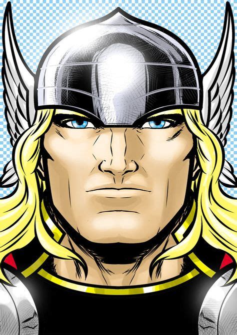 Thor Portrait Series By Thuddleston On Deviantart Thor Personagens