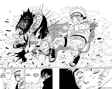 Sasuke Saving Naruto Манга Наруто Комиксы манга