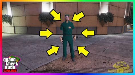 novo traje do paramédico com braços invisiveis no gta 5 online youtube
