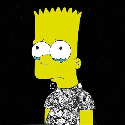 Bart Simpson Sad Desenho Sad Boy Bart Simpson Wallpapers On Wallpaperdog