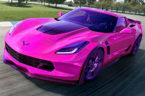 A Beautiful Hot Pink Corvette Stingray Hotpink Beautiful