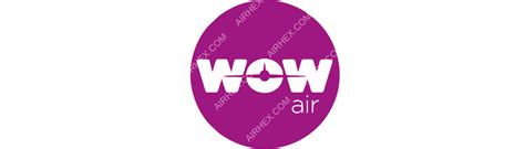 WOW Air Logo Updated 2024 Airhex