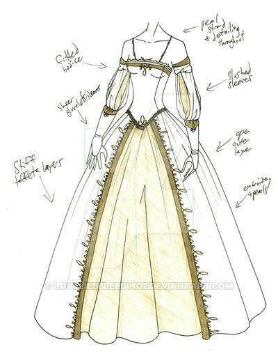 Die 23 Besten Bilder Zu Mittelalter Anime Kleidung Kleid Zeichnung