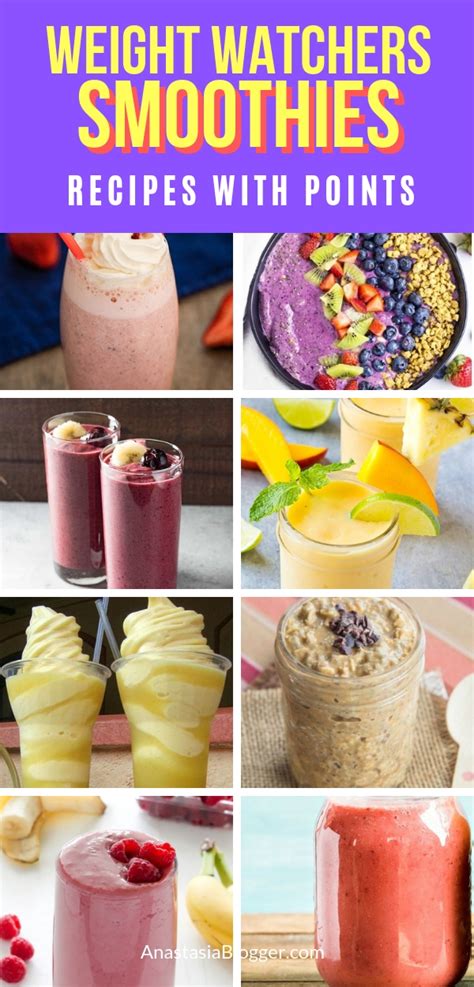 16 Smoothies With Smartpoints For A Freestyle Weight Watchers Breakfast Recipe Weight