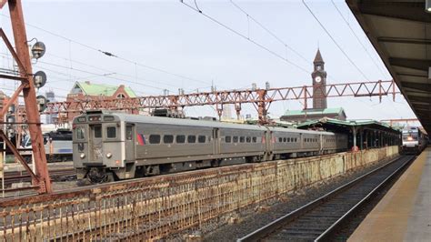 Railfanning New Jersey Transit At The Hoboken Terminal Youtube