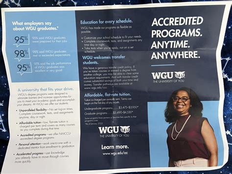 WGU went to my community college for transfer day! : r/WGU