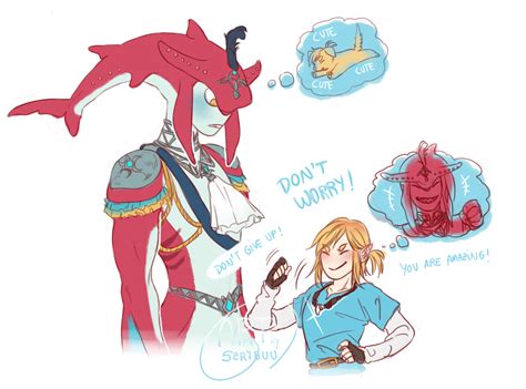 My Dumb Contribuition Time For Link To Cheer Up Sidon And Don’t Worry Shark Teeth Only Take