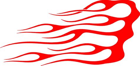 Classicred43 Classic Red Flames Graphic Decal Stickers Customized Online