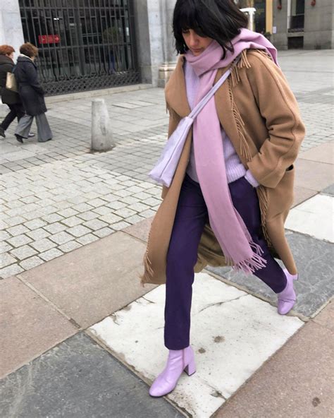 How To Wear Purple Pants—stylish Outfit Ideas Who What Wear Uk