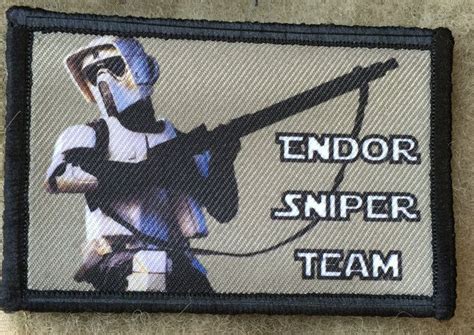 Star Wars Endor Sniper Team Morale Patch Morale Patch Army Badge