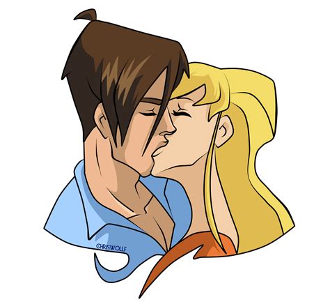 Stella And Brandon Kissing By Chriswollf On Deviantart