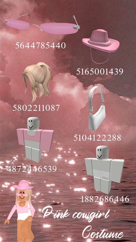 Bloxburg codes for faces is one of the best issue discussed by a lot of people on the net. Pink cow girl costume code | Roblox, Roblox roblox, Coding