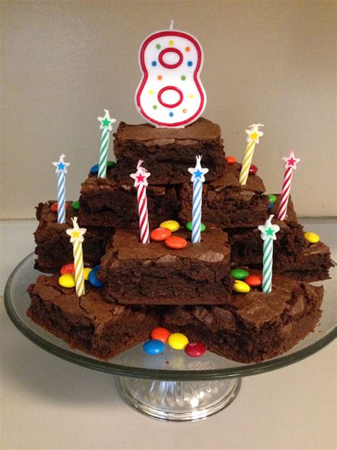 Brownie Birthday Cake Stack Scottie Cassidy