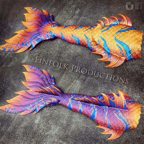 Full Silicone Mermaid Tail By Finfolk Productions Designed By Mermaid
