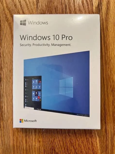 New Microsoft Windows 10 Professional 3264 Bit Retail Box Usb Drive