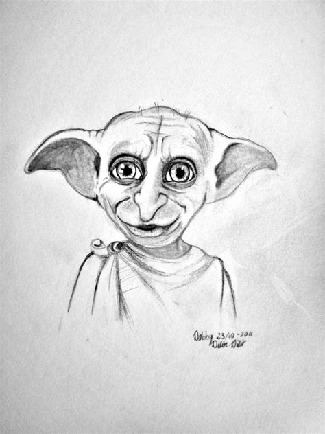 Dobby By Artbytwins On Deviantart Harry Potter Art Drawings Harry