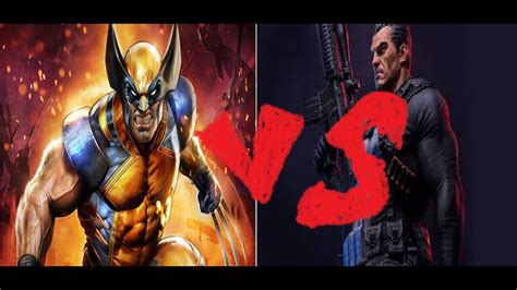 Wolverine Vs Punisher Who Would Win Youtube