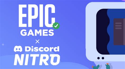 Epic Games X Discord Nitro Discordfr