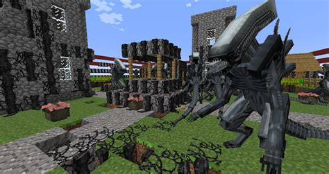 Forge Aliensvspredator Prometheus Minecraft Mod