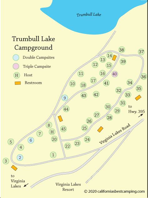 Map Of Lakes In Virginia