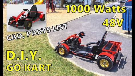 Building A Electric Go Kart For Kids And Grown Ups Youtube