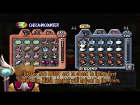 So, this guide will hopefully assist you in acquiring the. Dark Cloud - Glitch Weapon Found - YouTube