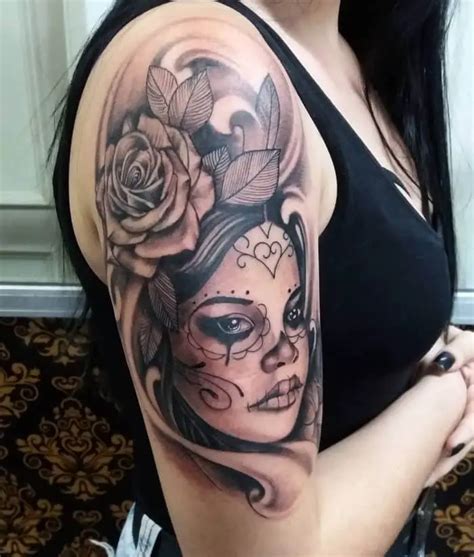 Day Of The Dead Tattoos For Women All You Need Infos