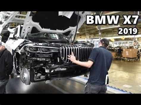 How it's made the bmw luxury suv x7. 2019 BMW X7 Production Line - YouTube