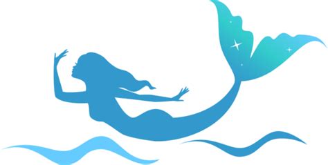 Mermaid Silhouette Clipart Free Download On Clipartmag