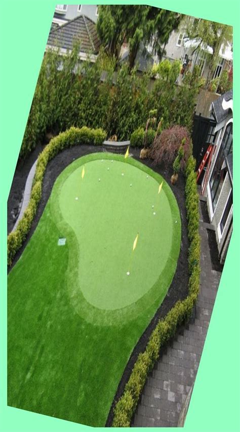Putting greens are the most common stuff that needs for playing golf at home. Pin on Backyard Putting Green